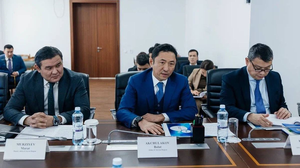 Atyrau Region Governor, Aqualia Discuss Water Supply Development