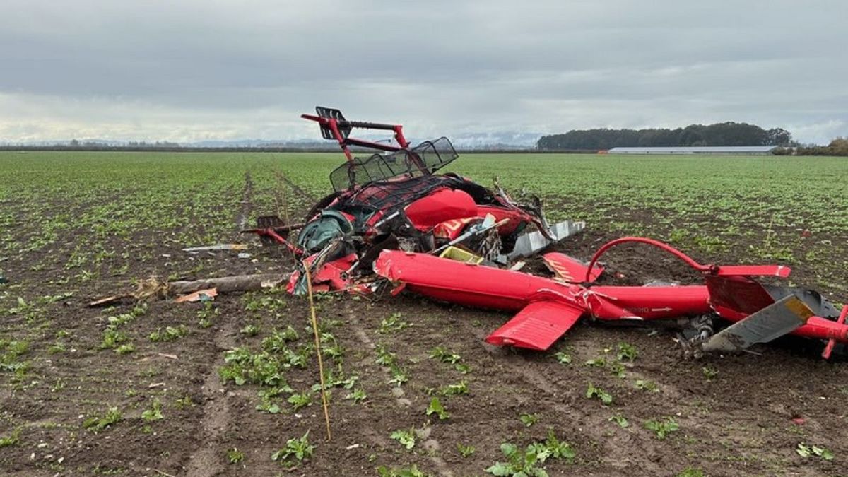 Three killed in midair helicopter collision in Oregon