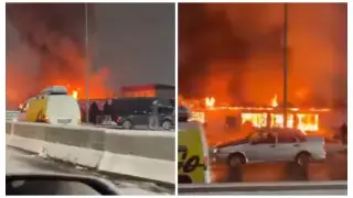 Almaty mańyndaǵy «Altyn-Orda» bazarynda órt shyqty