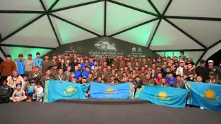 كازاحستانسكيي سپەسناز ودەرجال پوبەدۋ نا مەجدۋنارودنىح سوريەۆنوۆانياح ۆ دۋباە