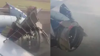 Boeing 737 совершил аварийную посадку в Нигерии из-за отказа двигателя