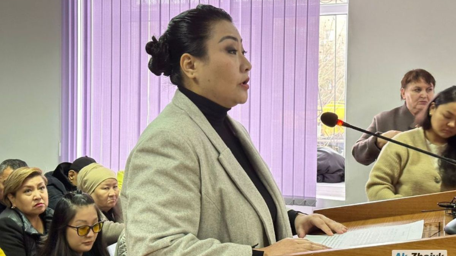 بۇرىنعى اتىراۋ وبلىسى اكىمىنىڭ ورىنباسارى باقىتگۇل حامەنوۆانىڭ باس بوستاندىعى شەكتەلدى