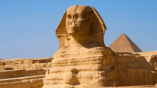 يتاليانسكيي يسسلەدوۆاتەل زاياۆيل وب وبنارۋجەنيي ۆتوروگو سفينكسا ۆ ەگيپتە