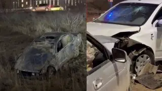 Five Injured in Karaganda Nighttime Multi-Car Collision