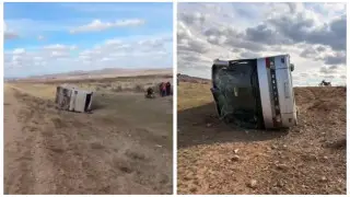 قاراعاندى وبلىسىندا ۆاحتالىق اۆتوبۋس اۋدارىلىپ، جولاۋشىلار تىكۇشاقپەن ەۆاكۋاسيالاندى