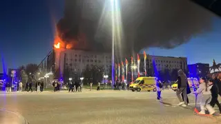 Ақтөбедегі әкімдік ғимаратындағы өрт: Су ағыны мен қымбат картиналар туралы не белгілі?