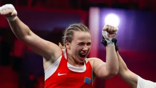 Nadejda Rábes prınesla Kazahstaný zoloto Chempıonata Azıı po boksý