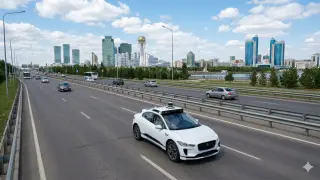 قازاقستانداعى ءۇش قالادا اۆتوجول بەلگىلەرى مەن سىزىقتارى وزگەرەدى: سەبەبى – اۆتوپيلوتتى كولىكتەر