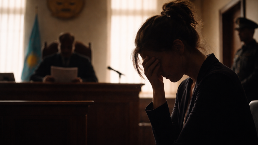 Женщина, защищавшая мужа, вышла на свободу из зала суда