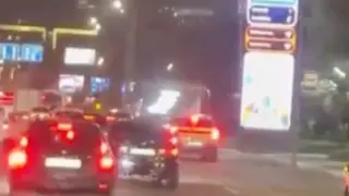 Dangerous Street Racing Captured on Video in Almaty's Al-Farabi Avenue
