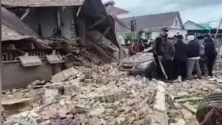 Алматы облысындағы жарылыс: Әкесі отбасын қиранды астынан құтқарып қалды