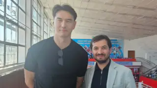 Нурлан Сабуров туған қаласы Степногорскіде болып қайтты