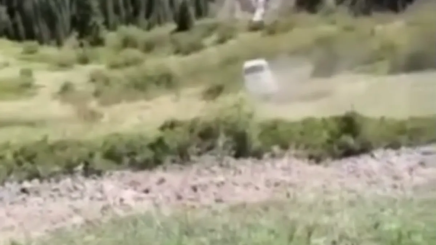 Kólsaı mańynda mıkroavtobýs quzǵa qulady: Jolaýshylar aman