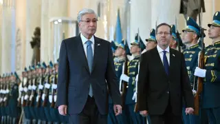 Qazaqstan men Izraıl prezıdentteri Aqordada kezdesti