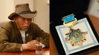 76 جاستاعى قازاقستاندىق ساياحاتشى سارسەنباي قوتىراشوۆ پاريجگە دەيىن جاياۋ جەتىپ، ماراپاتتالدى