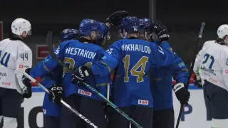 Қазақстан хоккей құрамасы Словенияны жеңіп, әлем чемпионаты алдында бағын сынады