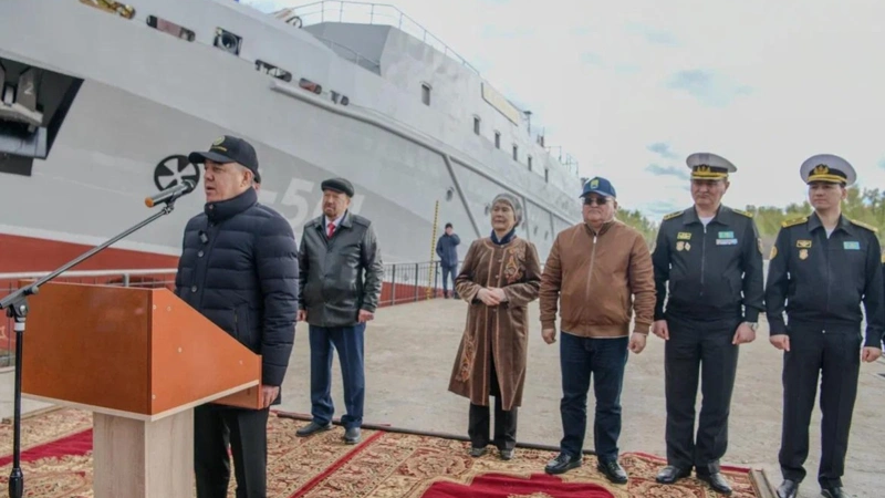 Kazakhstan Launches Largest Ship, Boosting Naval Capabilities