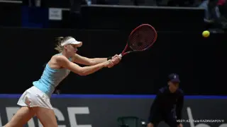 Елена Рыбакина Римдегі WTA 1000 турнирінде қарсыласын сенімді жеңді