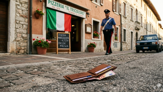 Italánskogo karabınera osýdılı za trı naıdennyh koshelka