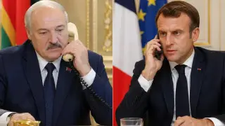 Macron Urges Lukashenko to Avoid Ukraine War Involvement