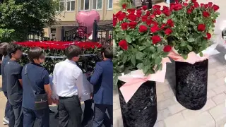 Последний звонок в Казахстане: букеты вызвали споры о расточительстве