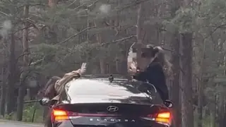 Driver Punished for Risky Stunt While Filming Trip to Borovoe